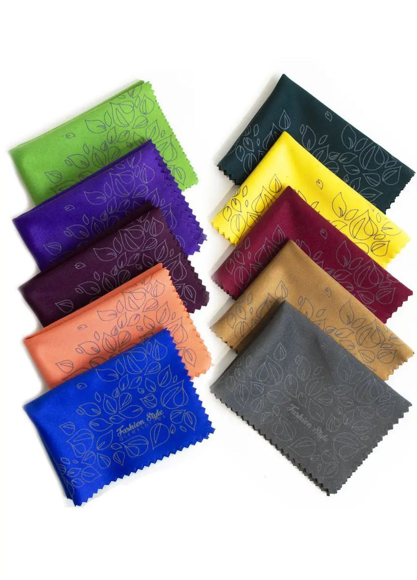 Серветка мікрофібра для окулярів упаковка 100 шт Fashion Style N004 (365549212)