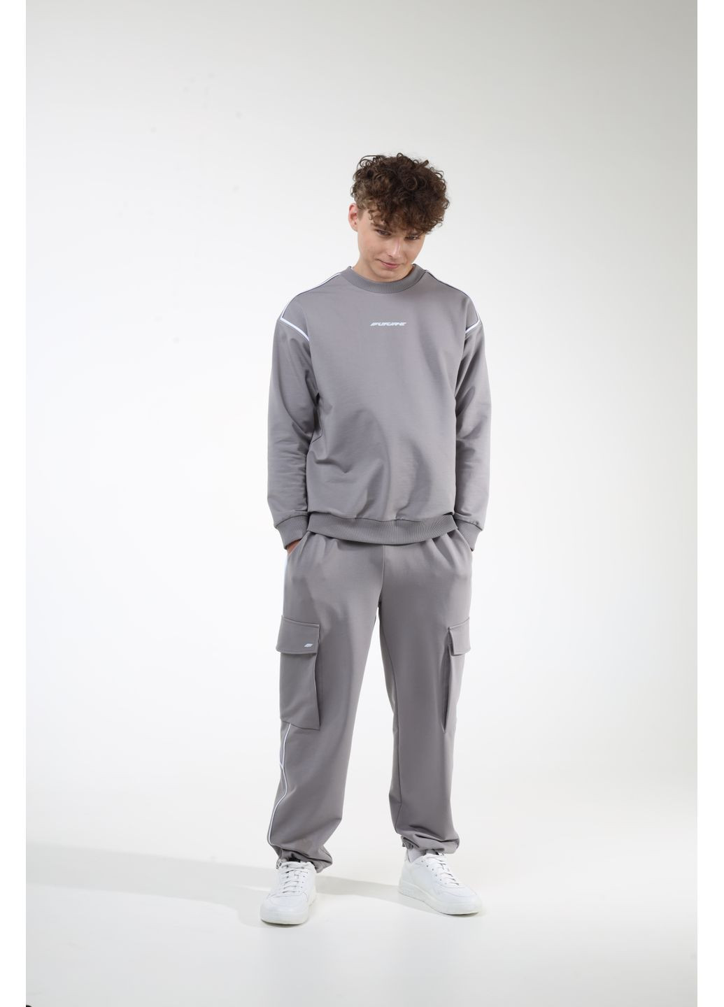 Синие повседневный демисезонные брюки NEWGEN