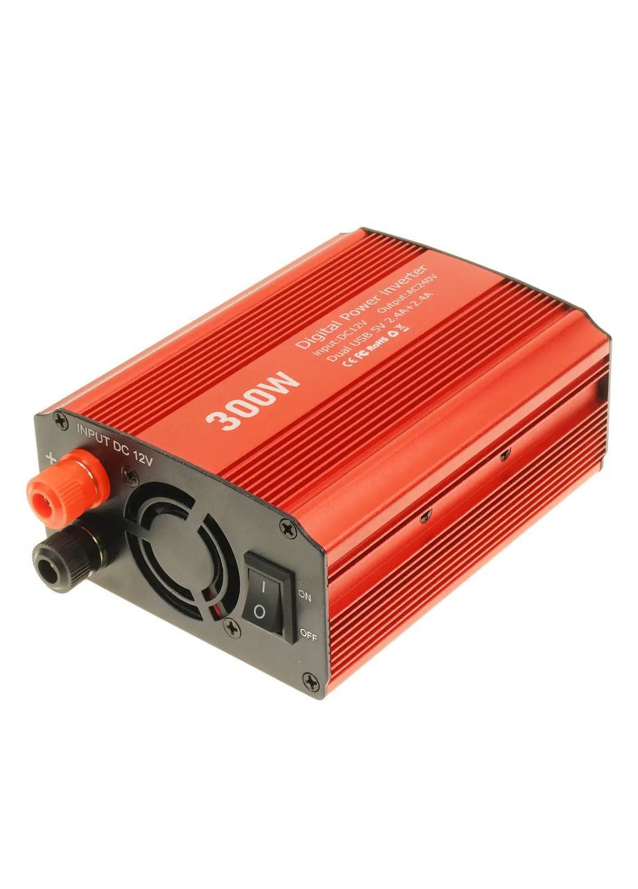 Автомобільний інвертор Akarui 300 Вт Supretto (318018839)