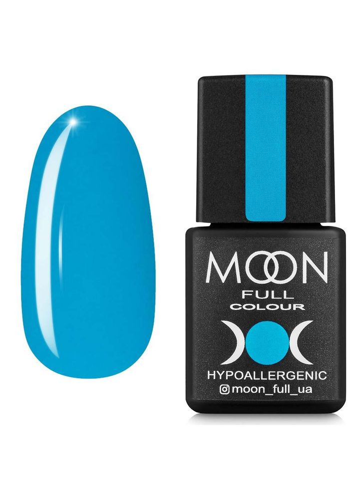 Гель лак Full Breeze №421 насыщенный бирюзовый, 8 мл. Moon (306547503)
