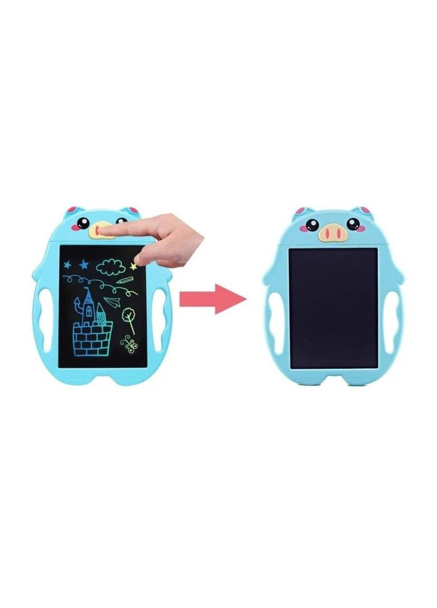 Графический планшет Kids Pad 9" Color Piggy Blue No Brand (304255009)
