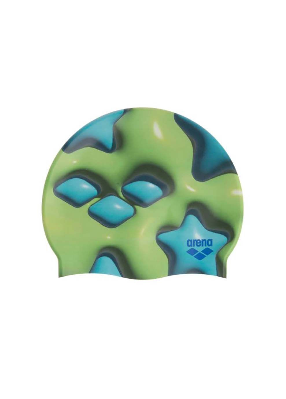 Шапка для плавання HD CAP Темно-зелений, Бірюзовий Уні Arena (367601222)