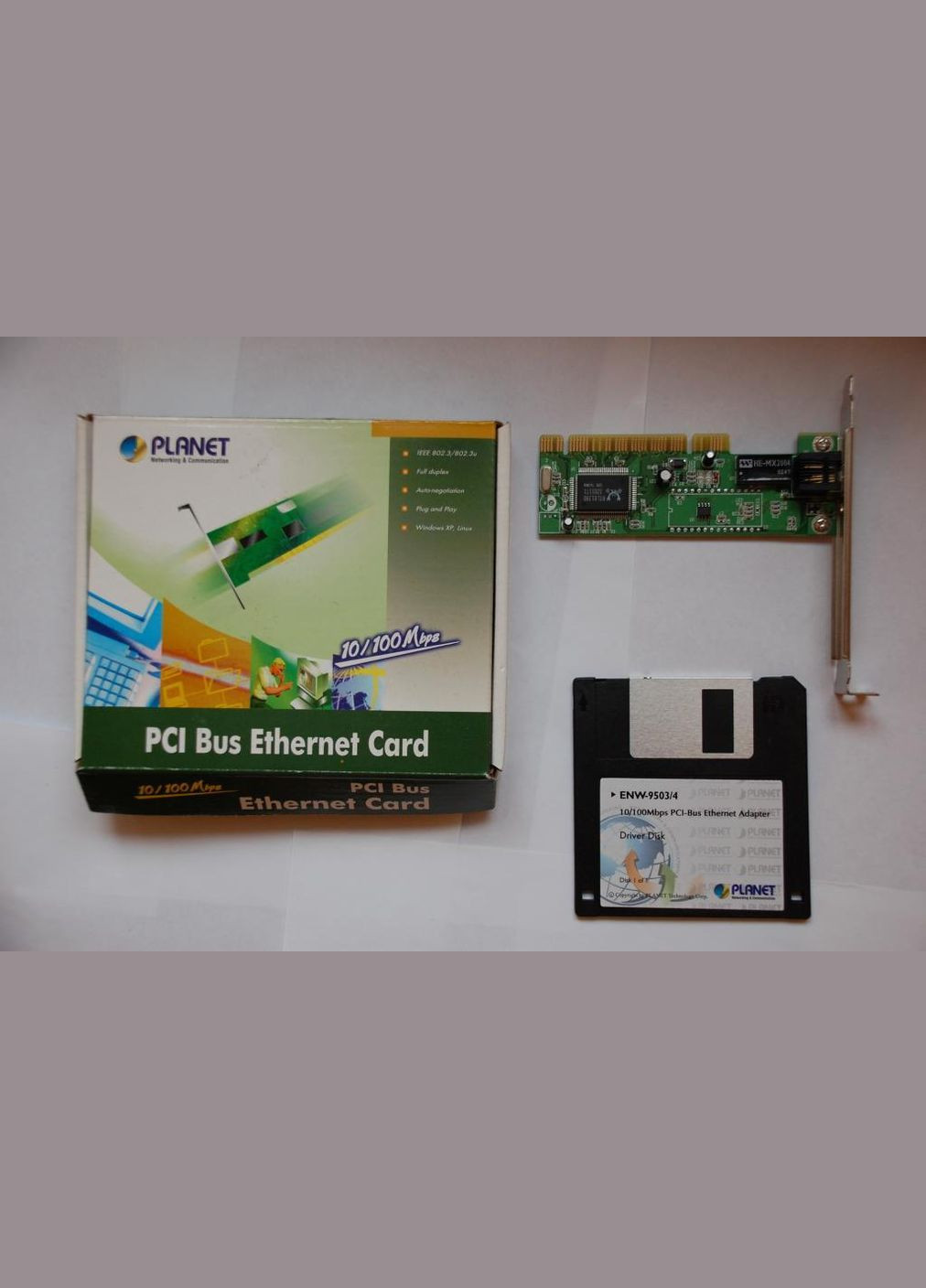 Сетевая карта ENW-9503A 10/100Mbps PCI WOL Planet (292132616)