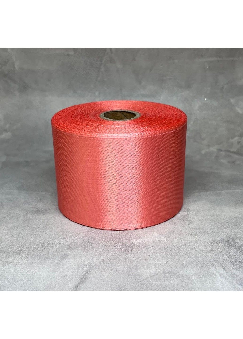 Атласна стрічка 5 см, колір кораловий, 1 рулон (23 м), арт 019293 No Brand (365655750)