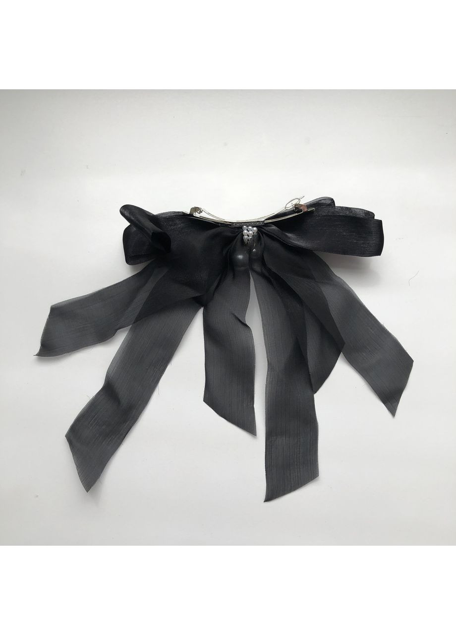 Бант для волосся на заколці бантик заколка шпилька No Brand (360544628)