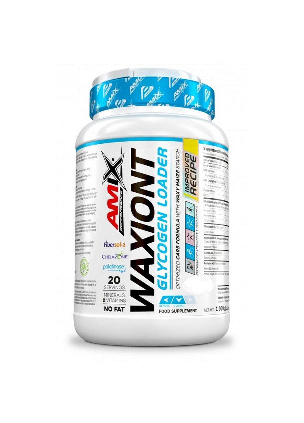 Изотоник Nutrition Performance Waxiont, 1 кг Клубника Amix Nutrition (293421318)