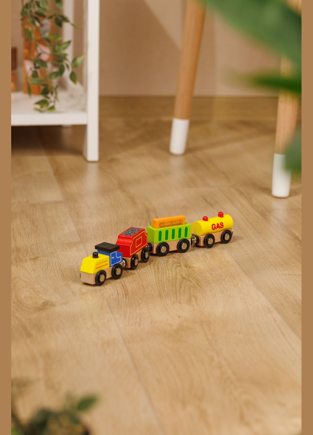 Дополнительный набор к железной дороге Поезд грузовой. Источники энергии 50820 Viga Toys (292549369)