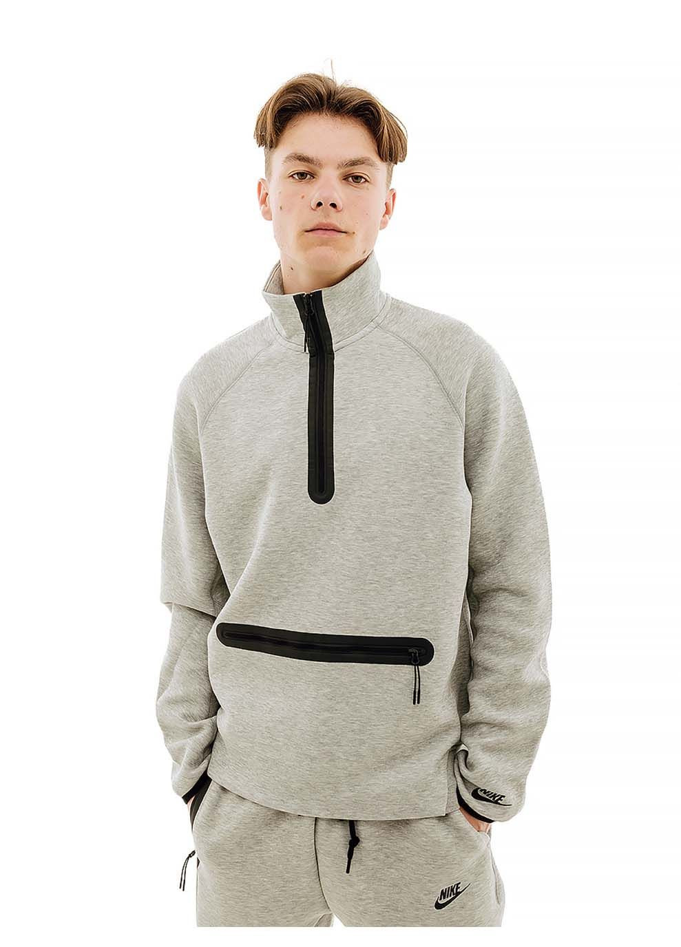 Мужская Кофта TOP Серый Nike (282317820)