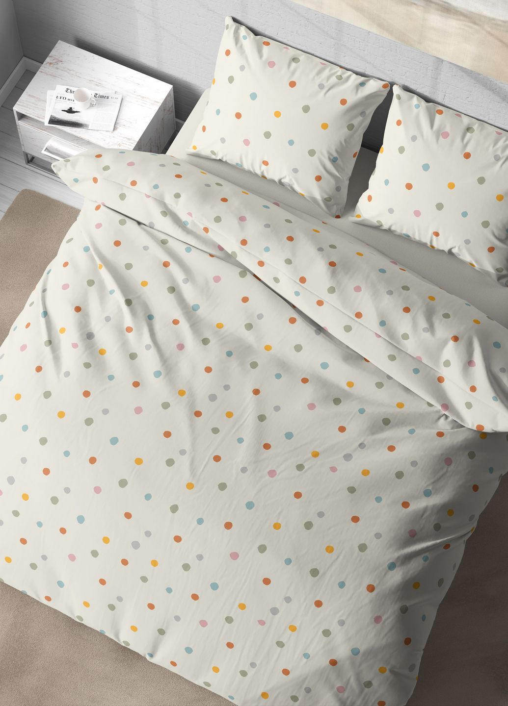 Комплект постільної білизни Півтораспальний поплін L-2057/2 Lelit (325701751)