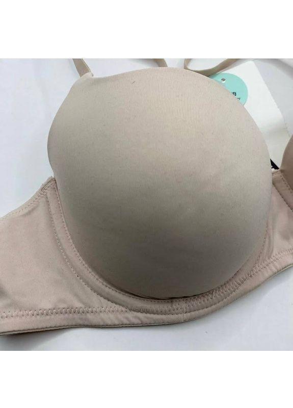 Бежевый бюстгальтер женский C&A с косточками