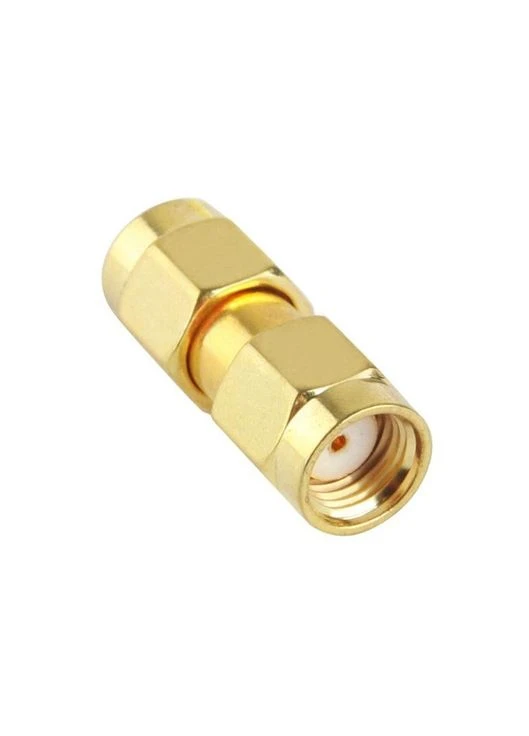 Разъем соединитель гнездо RP sma male - RP sma male No Brand (392446304)