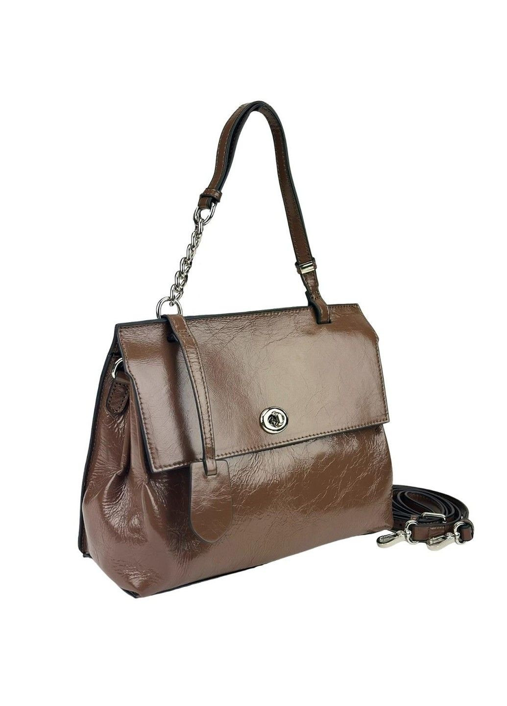 Жіноча класична сумка шкіряна A25F-W-6012B Olivia Leather (315688184)