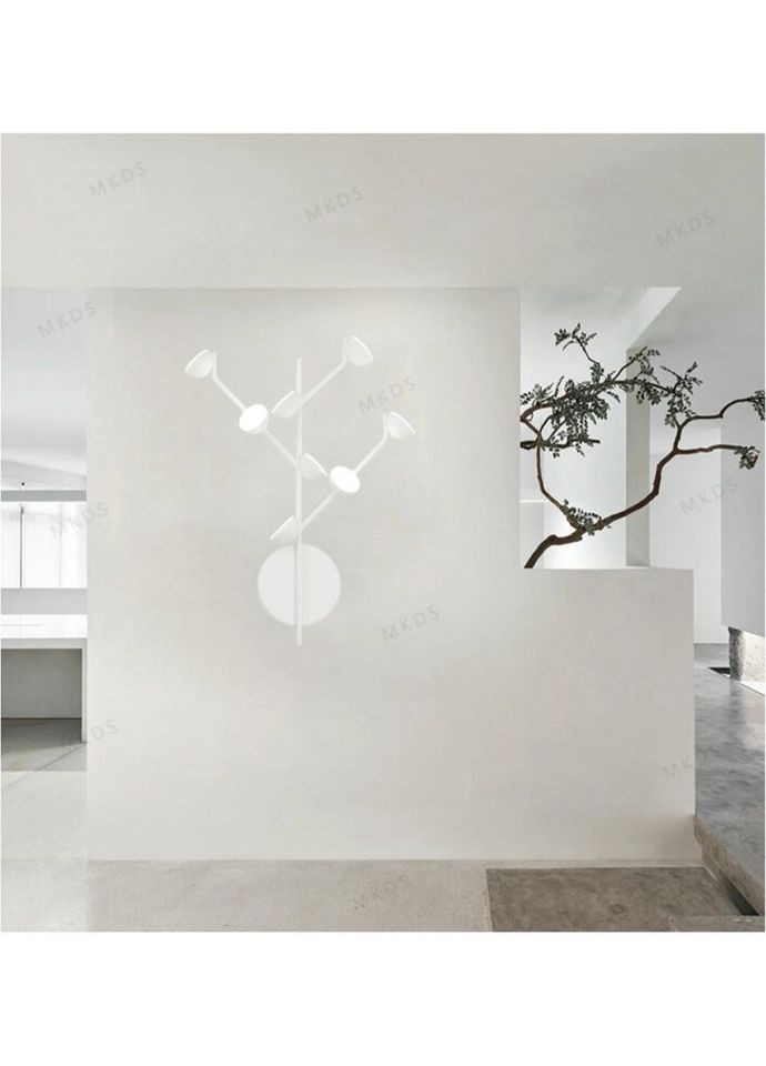 Бра LED 27019 Білий 50х9х40 см. Sunnysky (324413468)