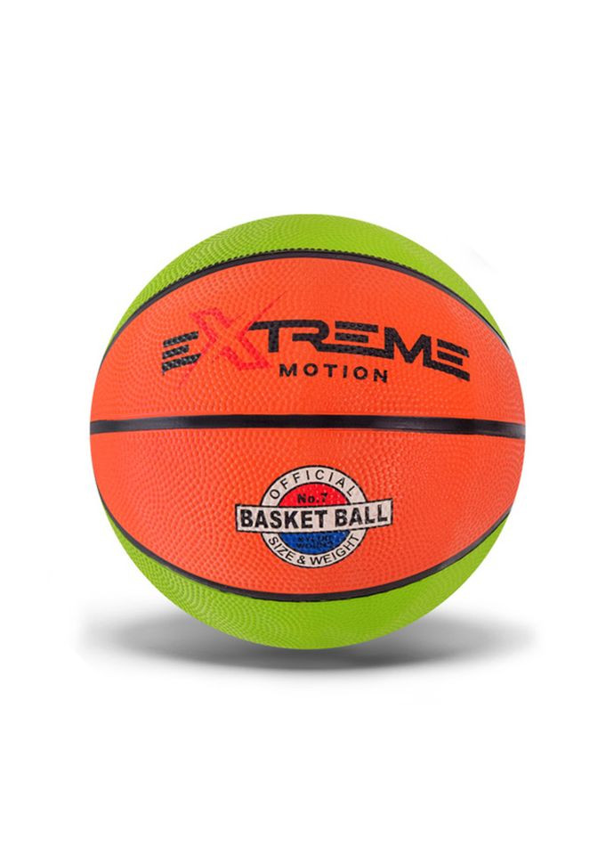 М'яч баскетбольний Extreme Motion BB1485 № 7, 520 грам Зелено коричневий Bambi (364543738)