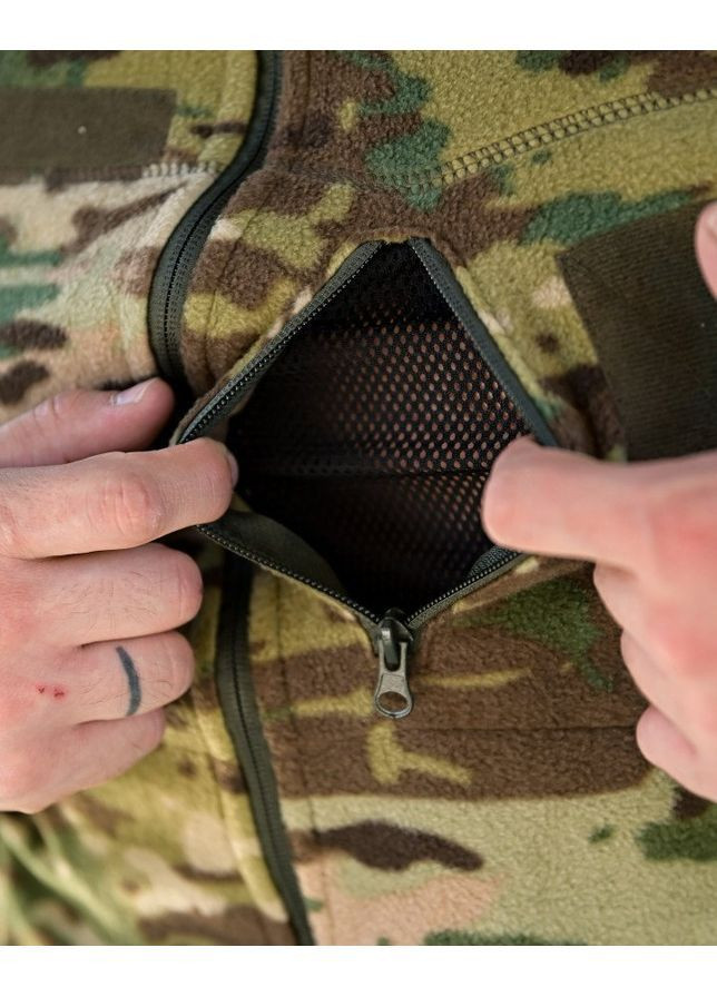 Тактична флісова кофта No Brand (362218868)