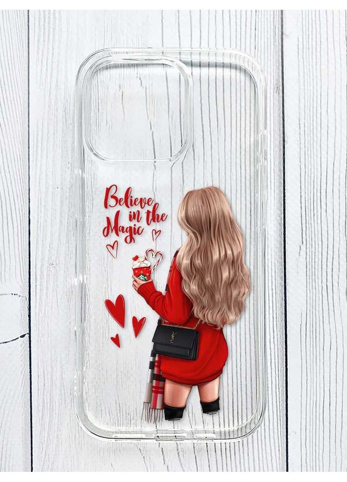 Чехол на iPhone 16 Pro Max Девушка с кофе (принт 137) Creative (355403351)