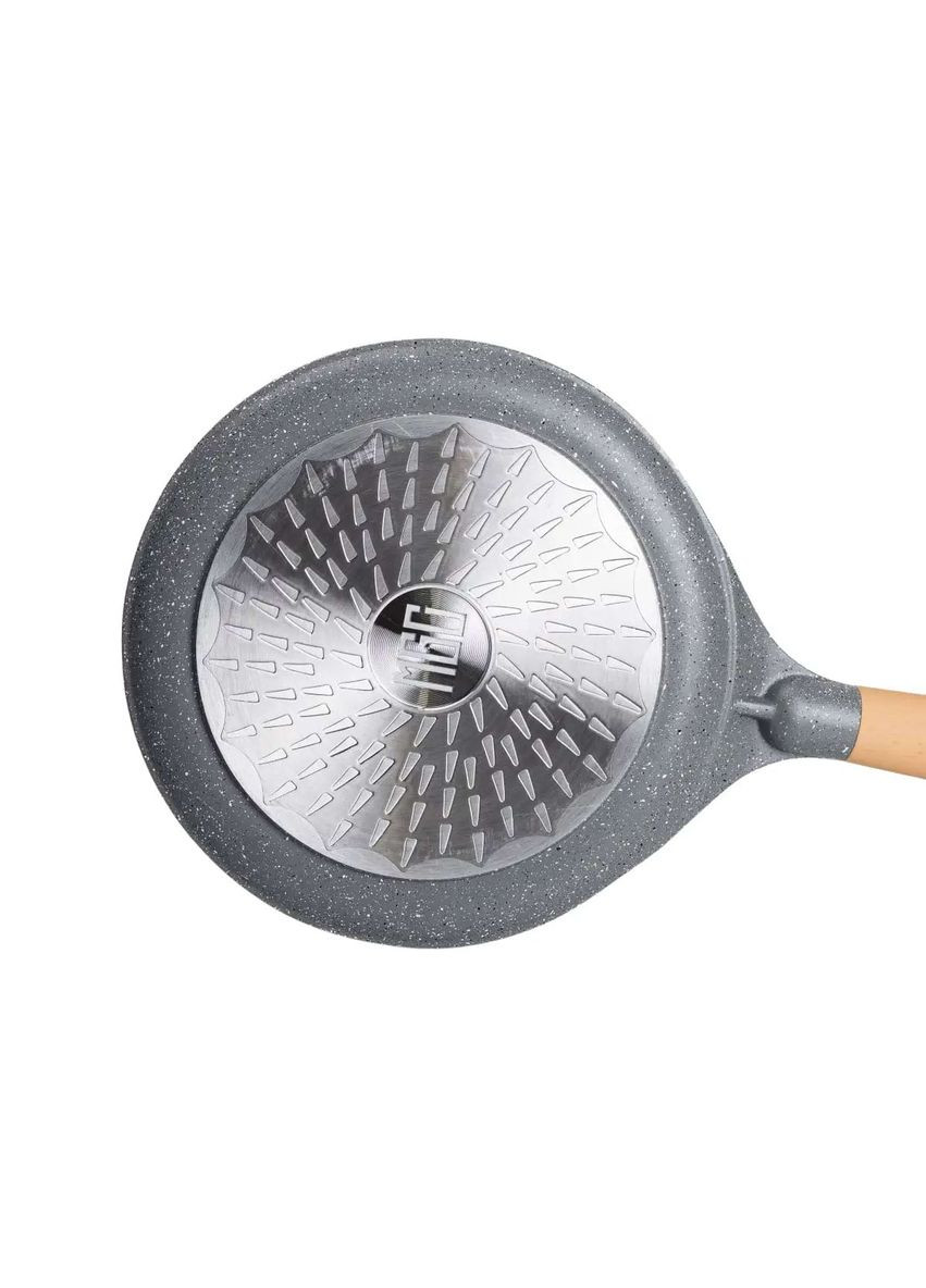 Сковорода для блинов MGC с мраморным антипригарным покрытием 24 см, серый MGC HP-4-428G No Brand (360481749)