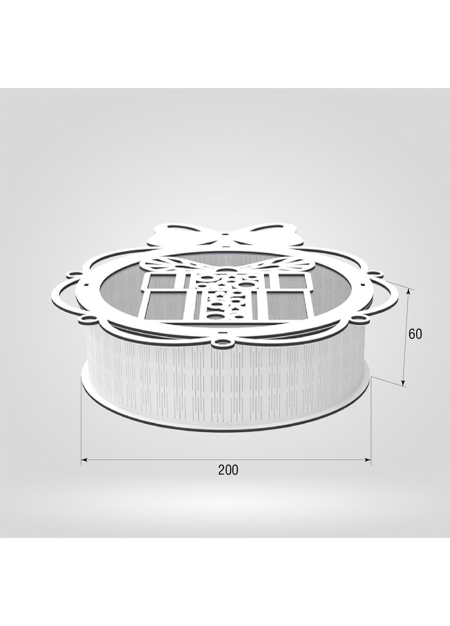 Подарочная коробка d200 h60 Ekostar (368307046)