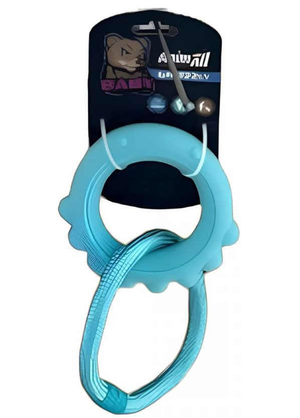 Игрушка AGrizZzly Baby 0396 для собак Осьминог с канатом, мятная13.5х12.8х2.6 см 176530 AnimAll (303633297)