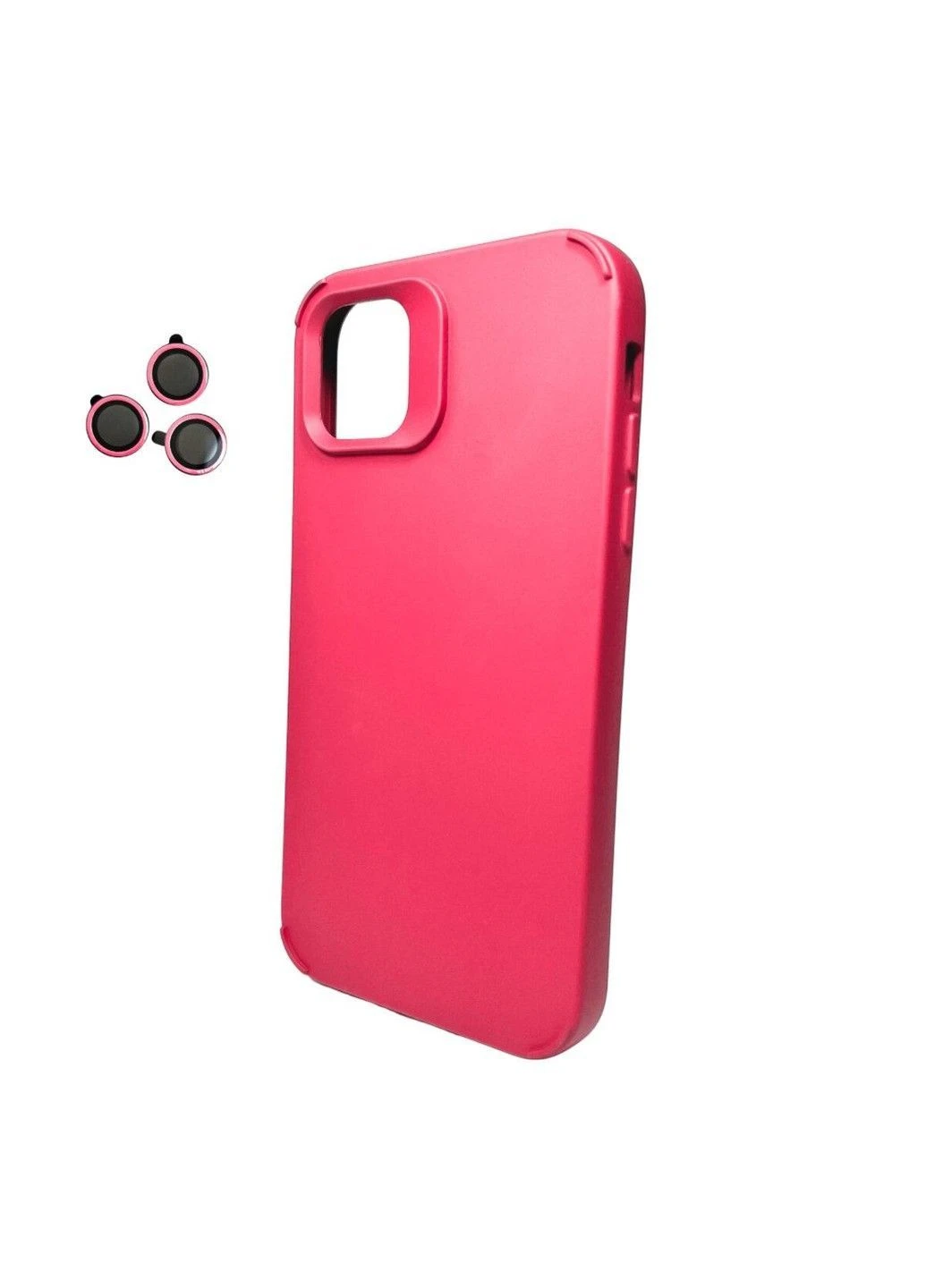 Чехол Silky Cam Protect для iPhone 12/12 Pro Yellow No Brand (382916641)