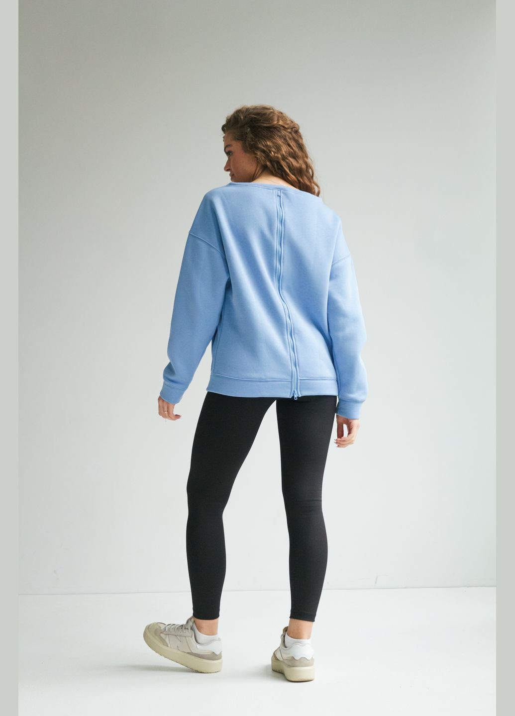 Блакитний світшот блакитний "basic" Intruder (313865459)