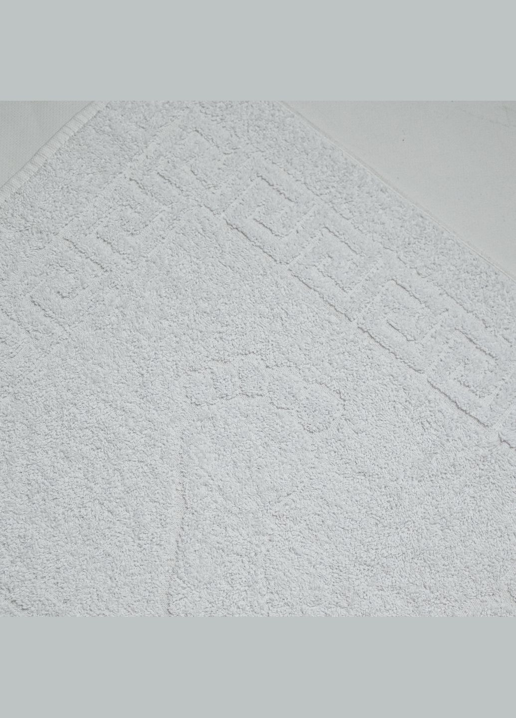 Махровое полотенце для ног 50х70 см Белый Lelit белый