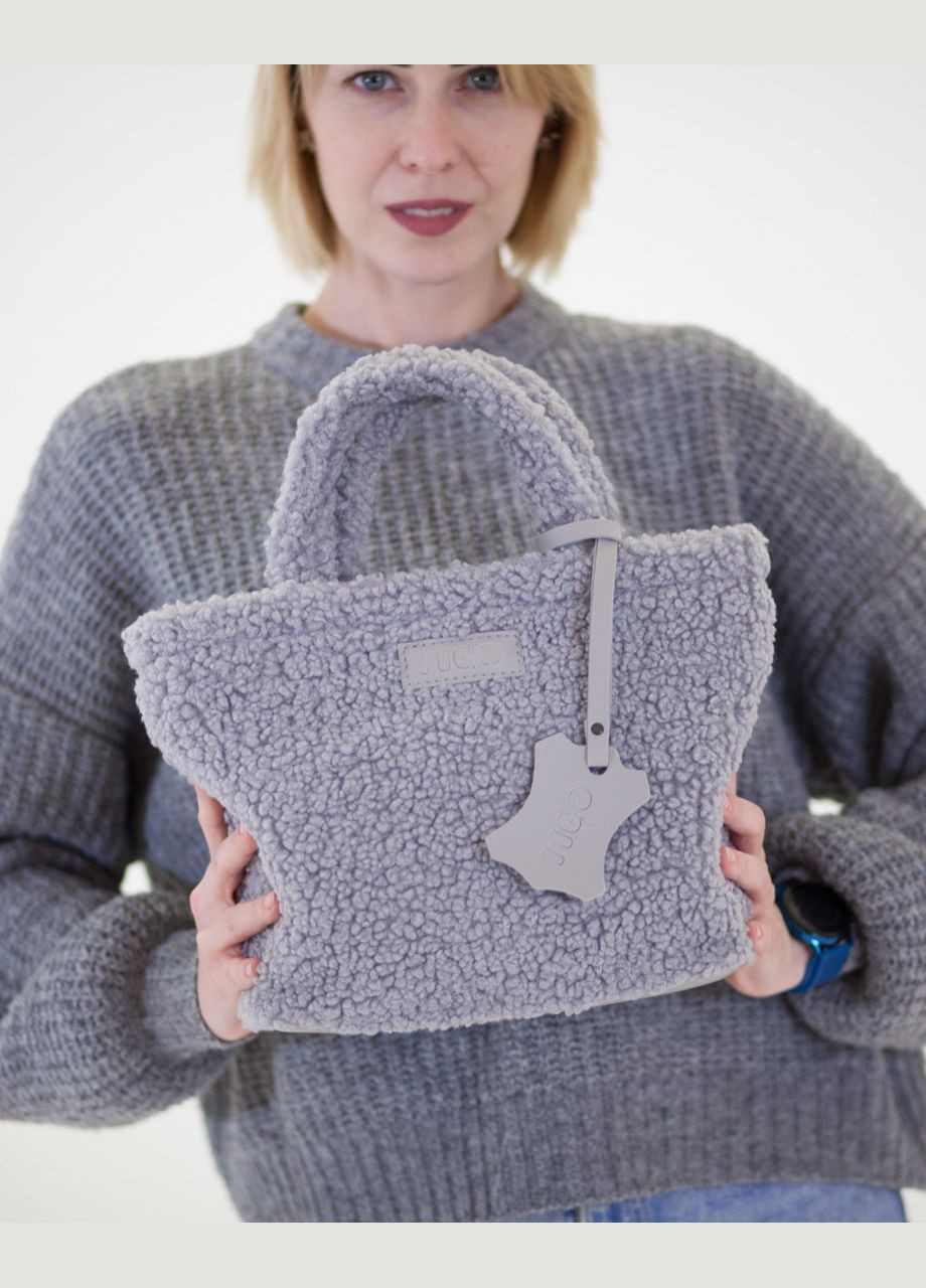 Жіноча хутряна Сумка-шопер на весну JUGO Rami 2 (322221622)