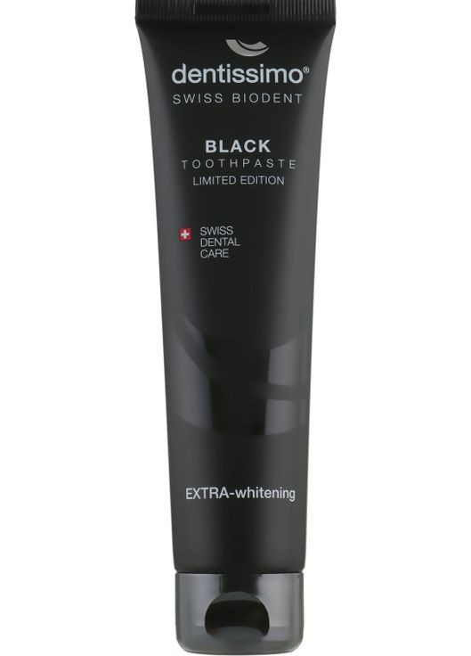 Зубная паста "Натуральное отбеливание" Extra Whitening Black - Extra Whitening Black 75ml (492907-55490) Dentissimo (368607729)
