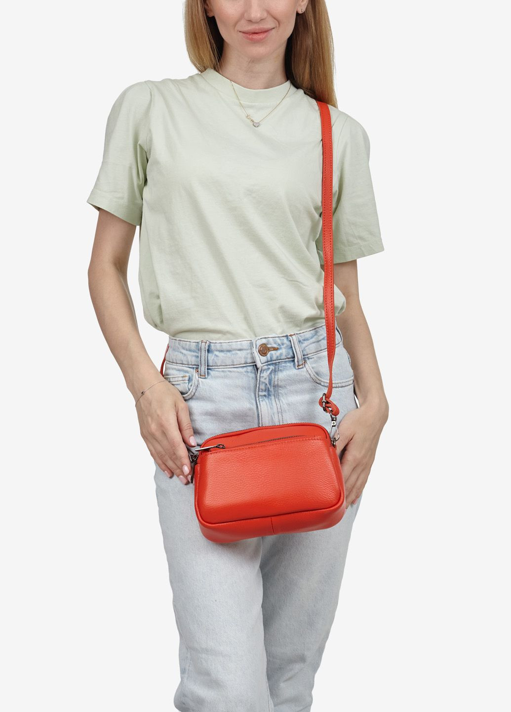 Сумка жіноча шкіряна крос-боді маленька Сrossbody Regina Notte (296622145)