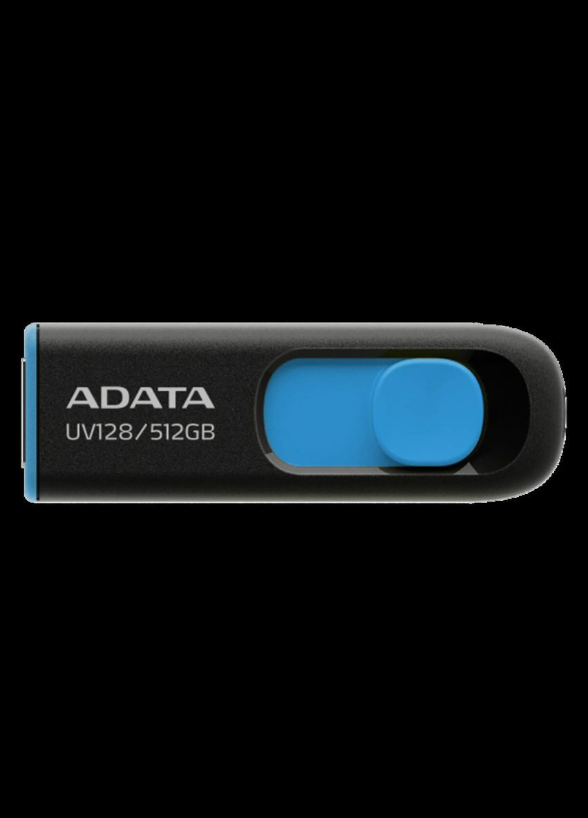 Flash USB 3.2 UV 128 512Gb Black/Blue ADATA (316391993)