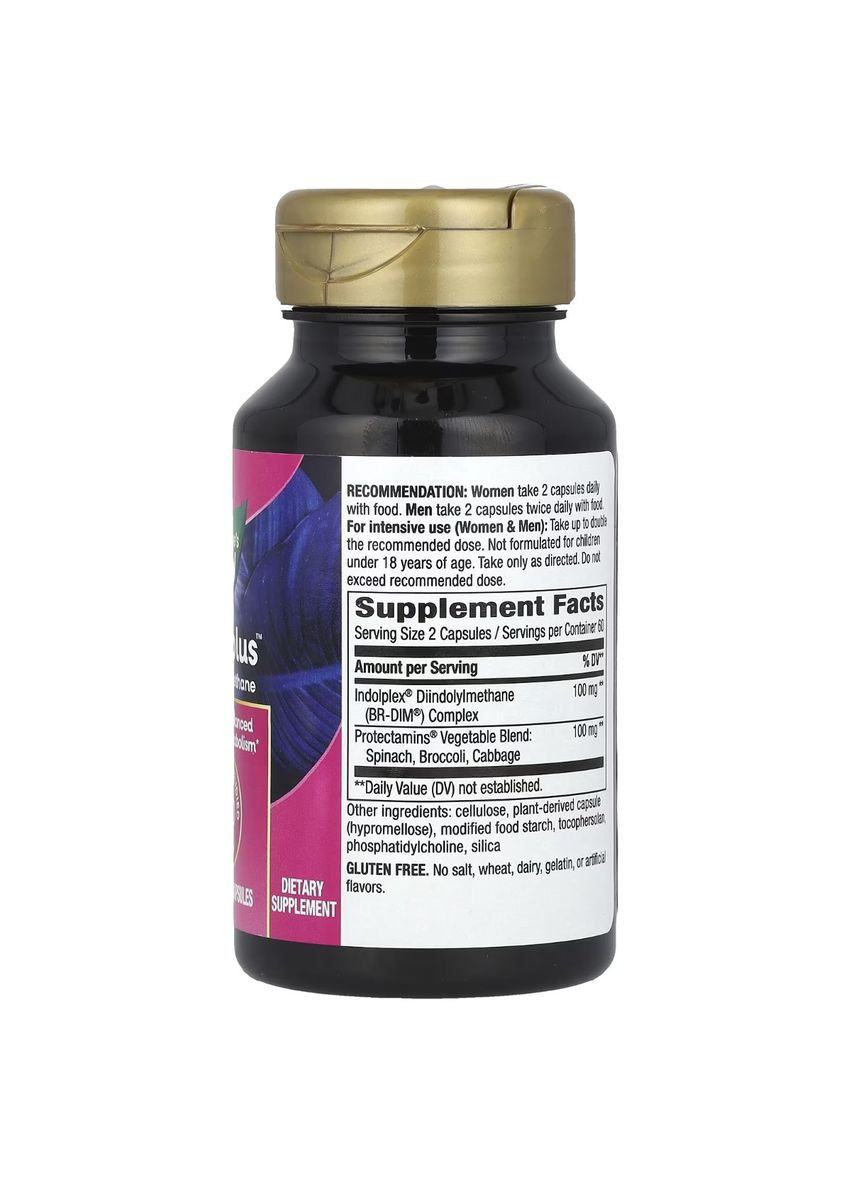 Метаболизм Эстрогенов, DIM-plus, Estrogen Metabolism,, 120 капсул Nature's Way (326054713)