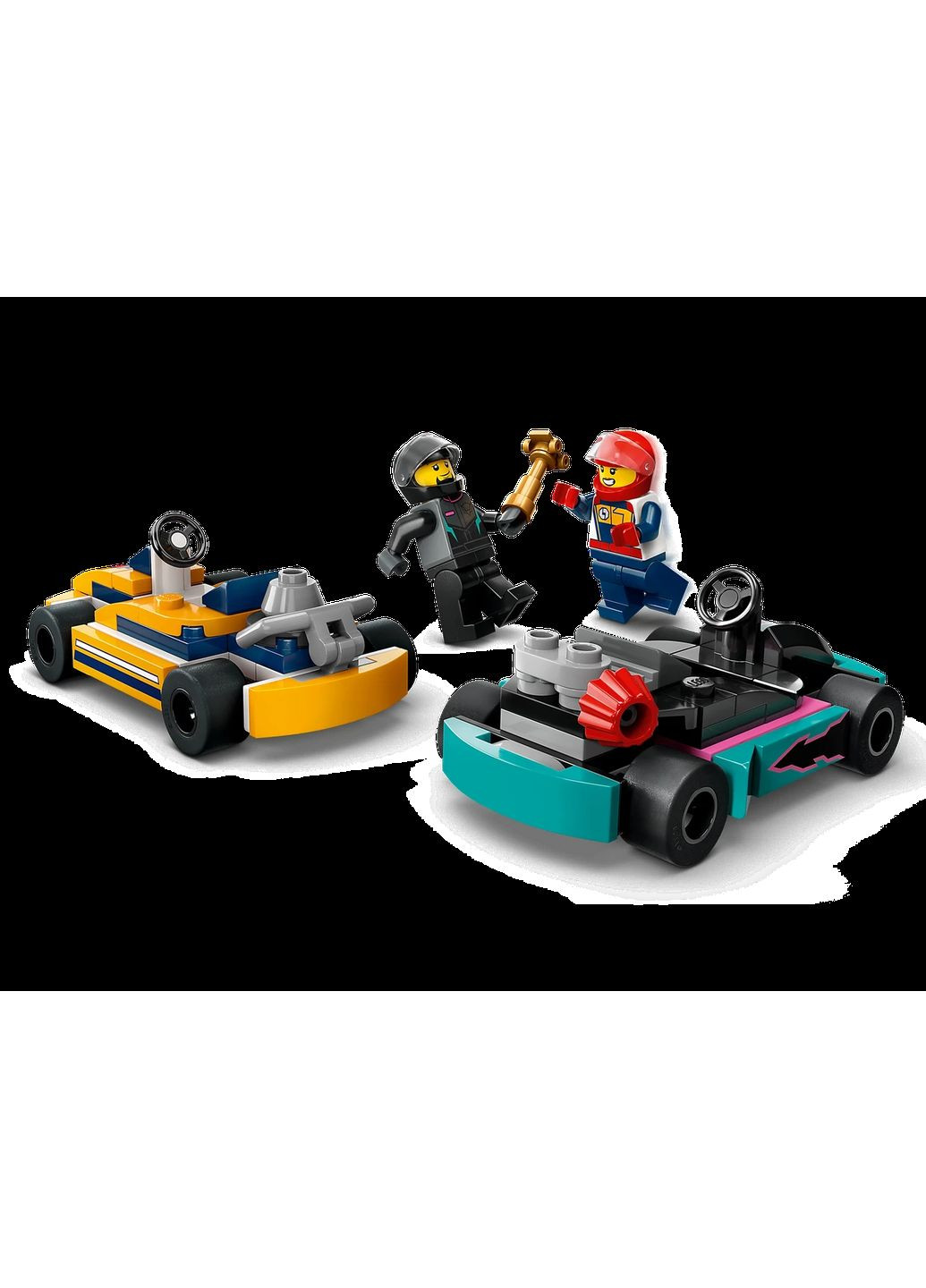 Конструктор Лего Сити Картинг и гонщики City 60400 Lego (372125300)