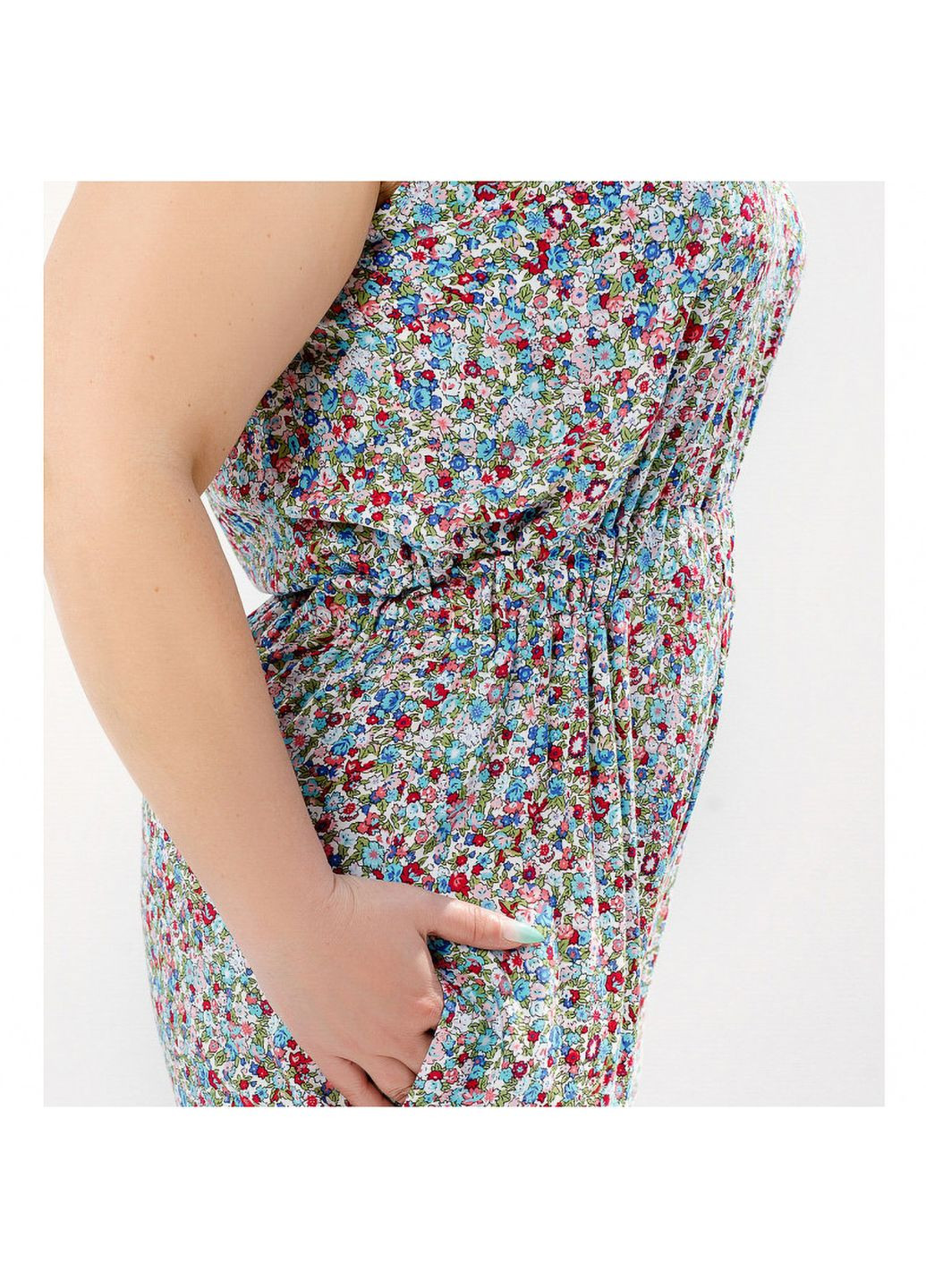 Комбинезон Liton молочный штапель