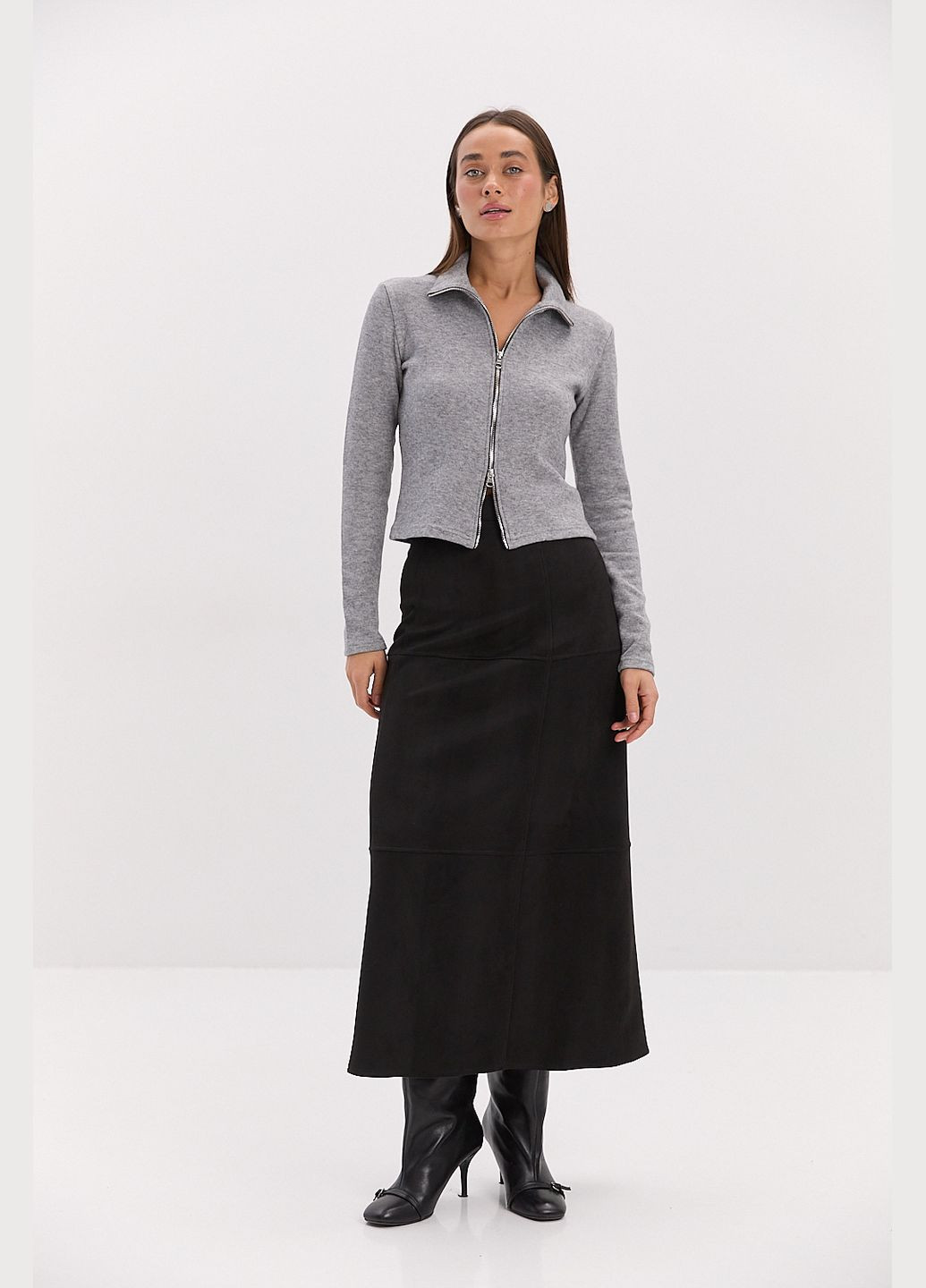 Довга спідниця із замші Arjen (314454667)