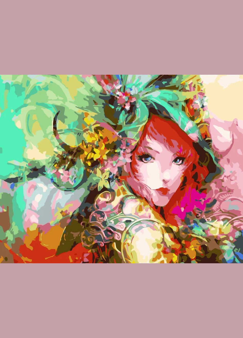 Картина по номерам Лесная Мавка 40х50 см GS349 ( ) Strateg (328945237)