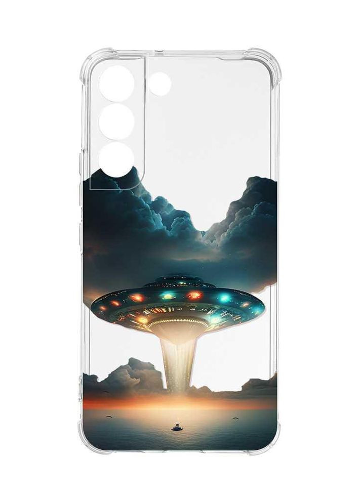 Чохол із потовщеними кутами на Samsung Galaxy S22:: Тарілка UFO (принт 241) Creative (360695255)