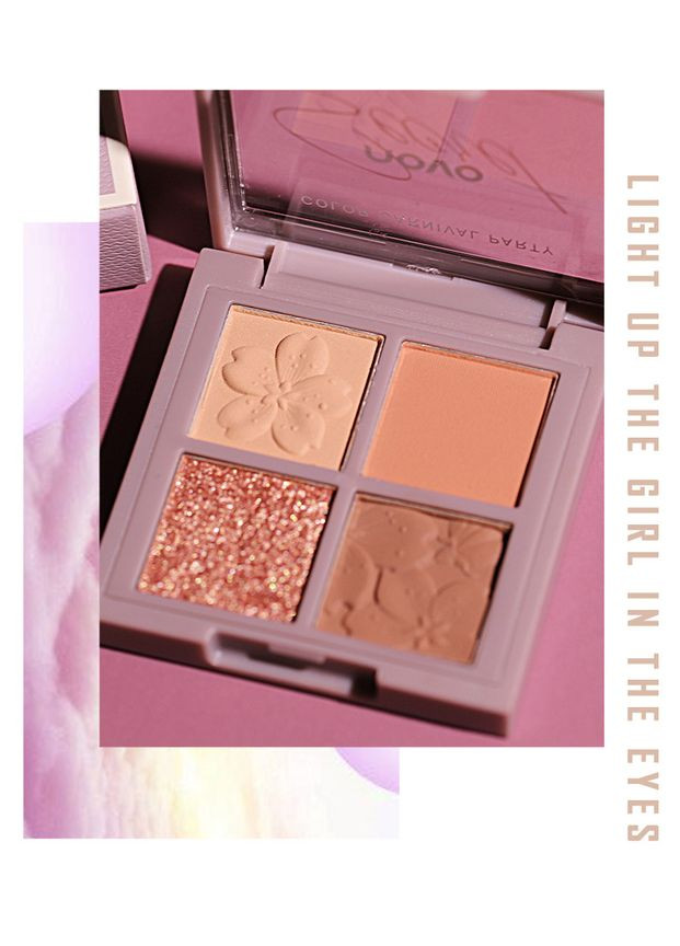 Тени для век NOVO Sakura Story Four Color Eye Shadow 04 NOVOL (315424317)