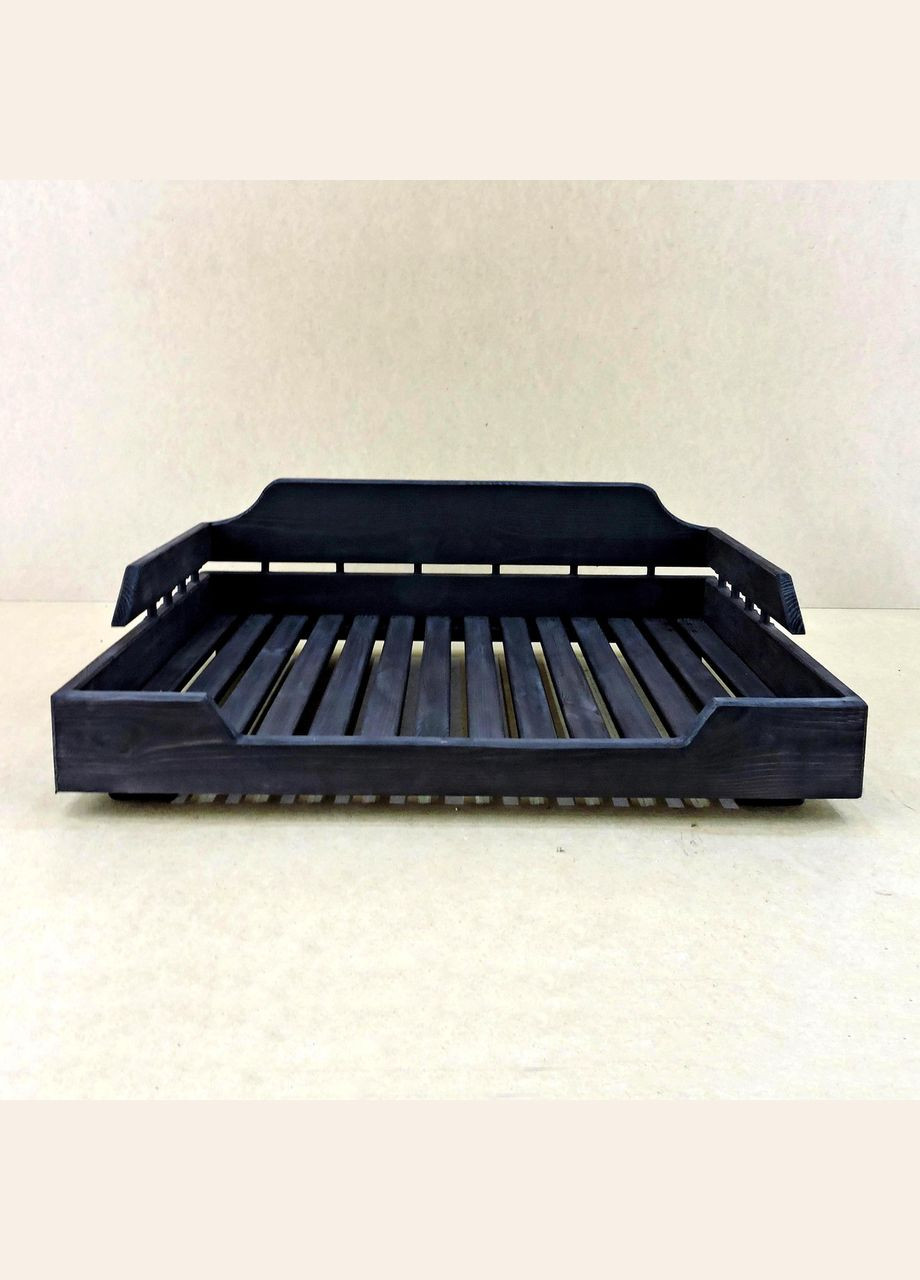 Лежак деревянный для собаки из дерева Алмейда 70х90 венге (ЛЖК-70900612) No Brand (328450159)