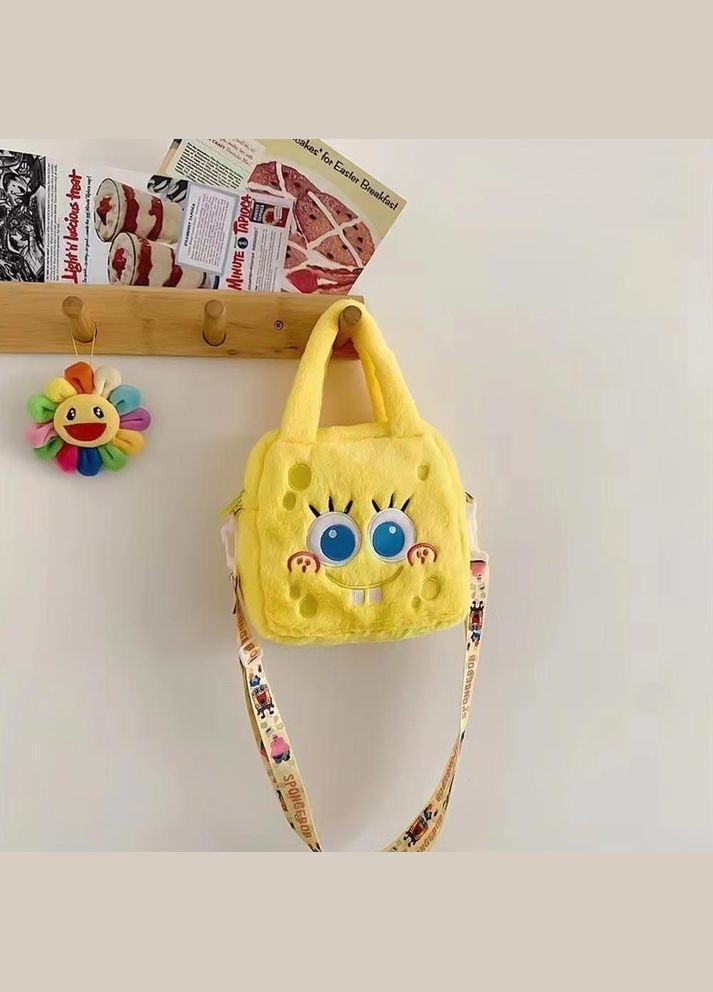 Детская плюшевая сумочка Губка Боб (NR0223_2) No Brand (317252704)