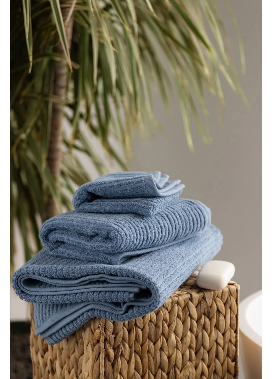 Рушник Magma, 50х90см HYGG смужка блакитний