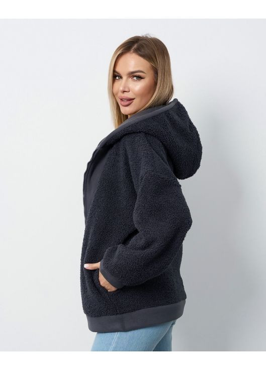 Комбіноване худі на блискавці ISSA PLUS (366740996)