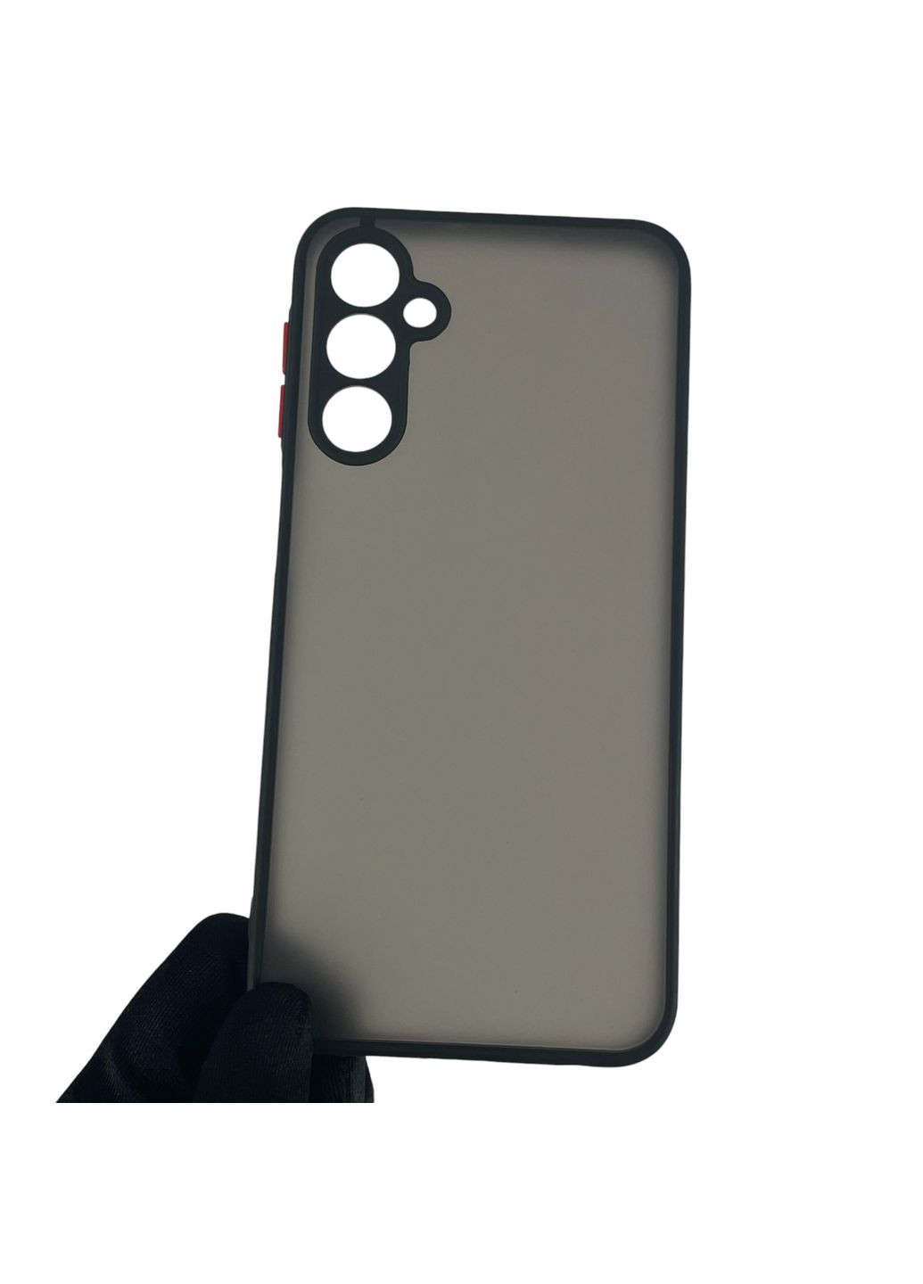 Чехол для Galaxy M34 5G SM-M346 противоударный с высокими бортами защитой камеры на самсунг м34 чёрный Samsung (366022151)