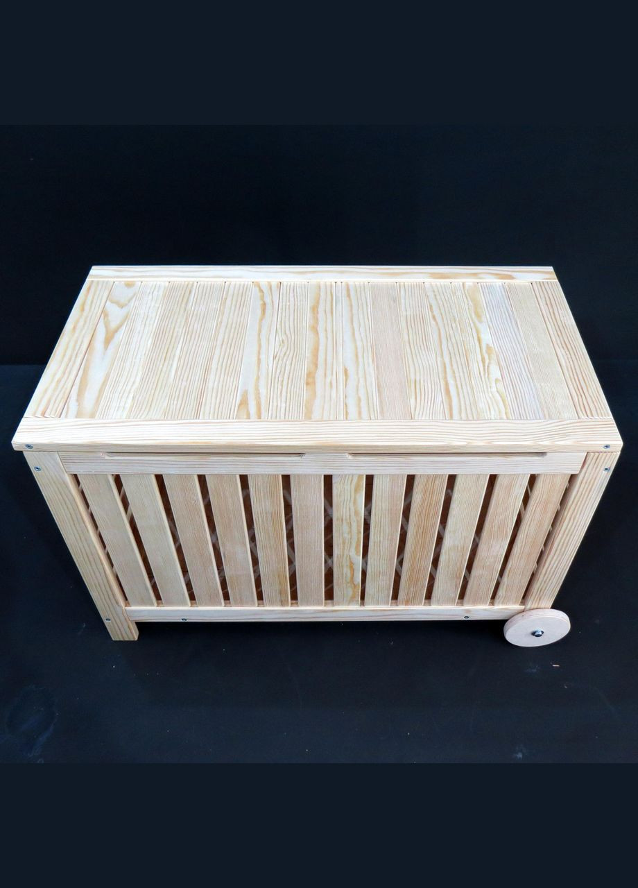 Сундук напольный из дерева Волта бланже (СНД-002701) No Brand (328080550)