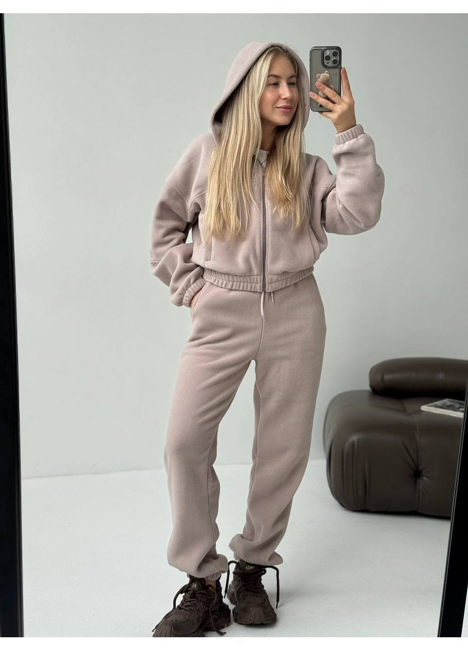 Жіночий флісовий спортивний костюм FINO Mode (366081908)