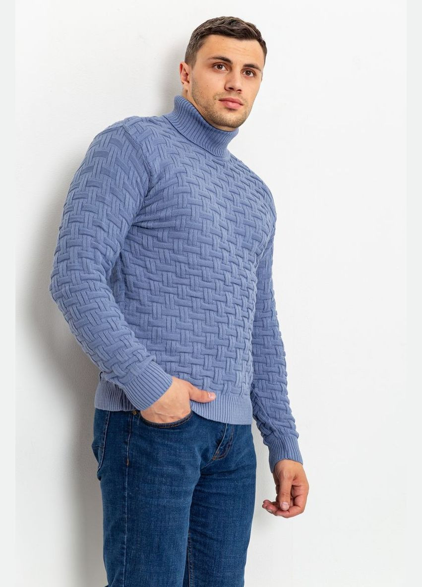 Голубой зимний свитер мужской 161r602 Ager