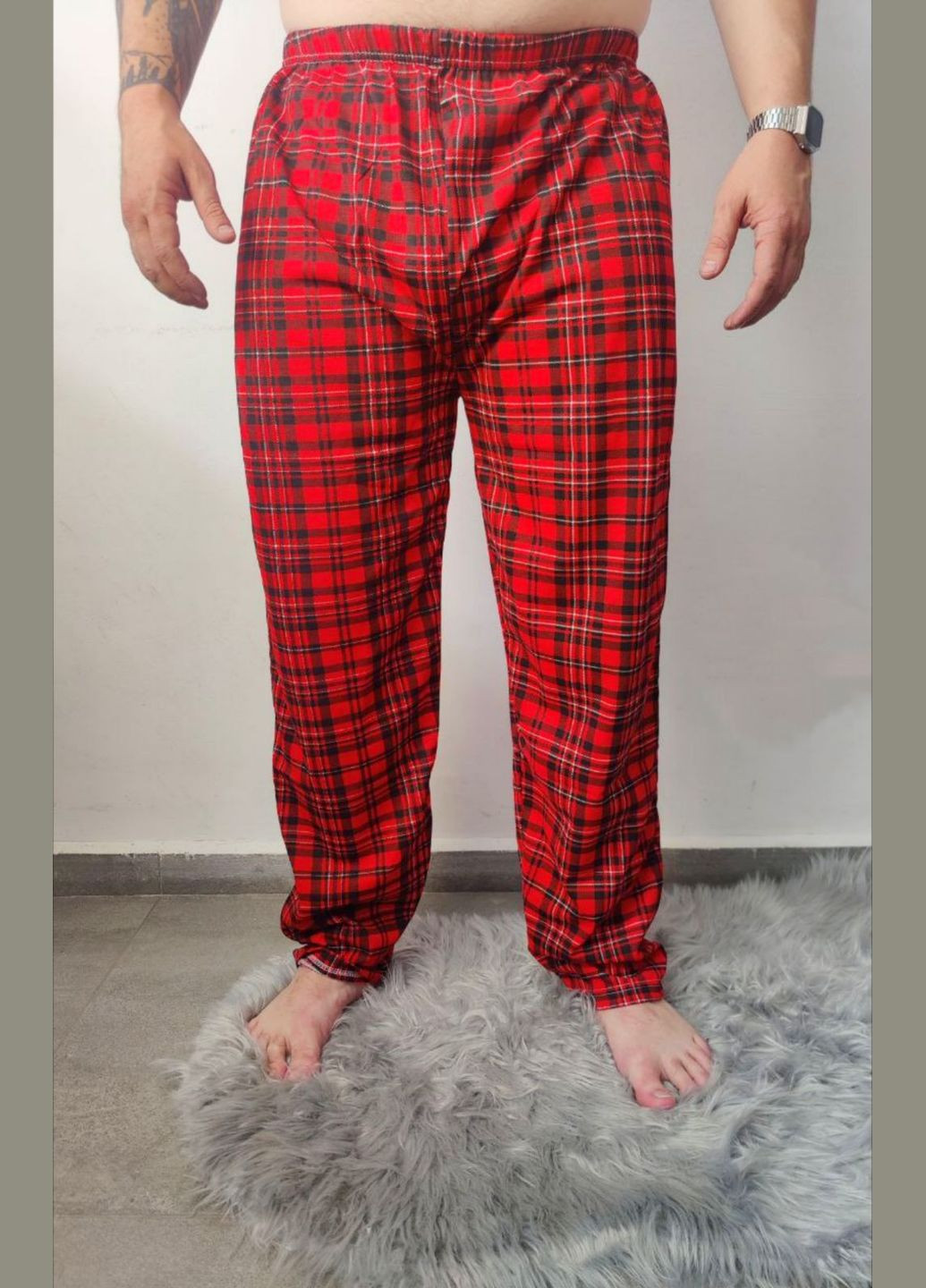 Комбинированные домашние демисезонные брюки Rinda Pijama