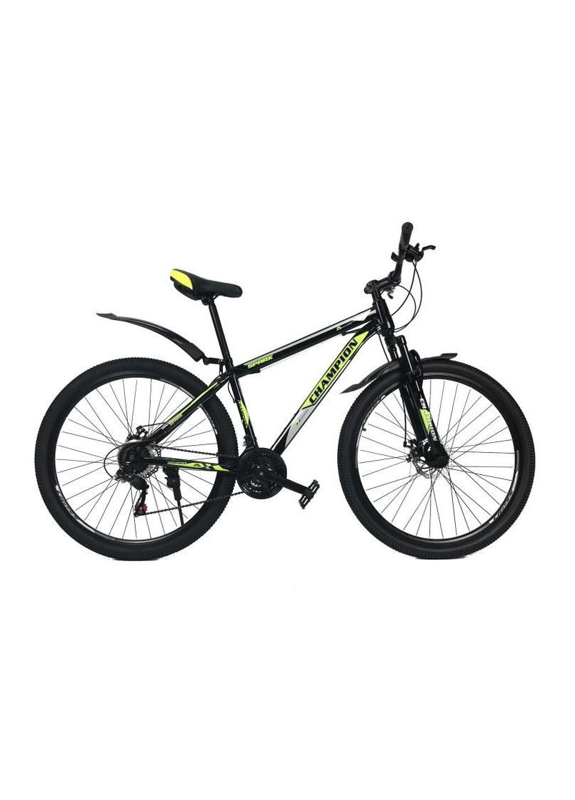 Велосипед Spark 27.5"17" Черный-Неоновый желтый Champion (369781743)