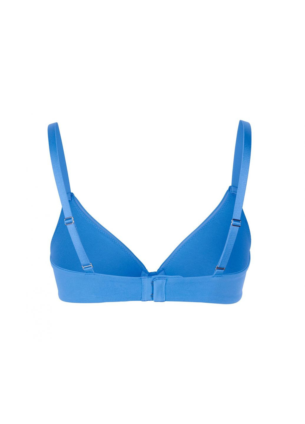 Синій бюстгальтер бавовняний трикотажний для жінки lidl 389919 синій Tchibo бавовна, поліестер, трикотаж, еластан