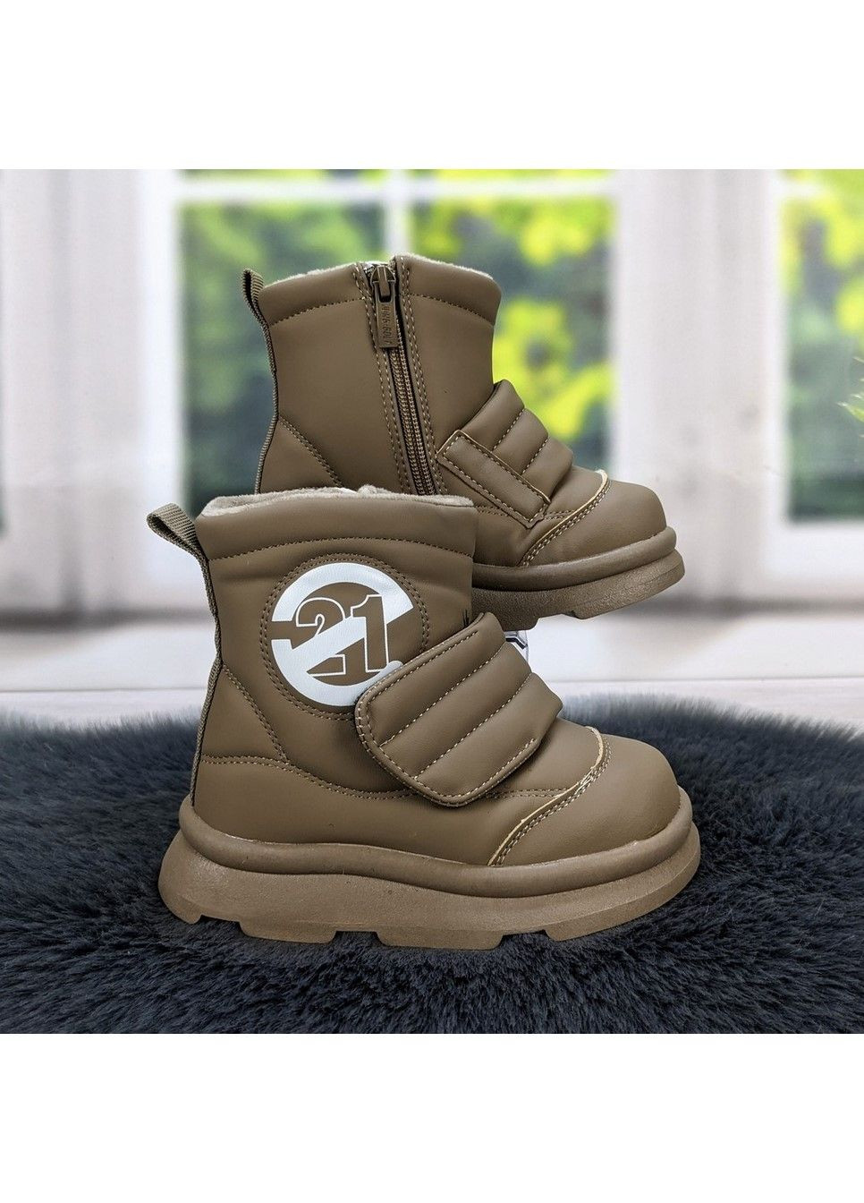 Зимние сапоги детские зимние для мальчика Jong Golf на молнии