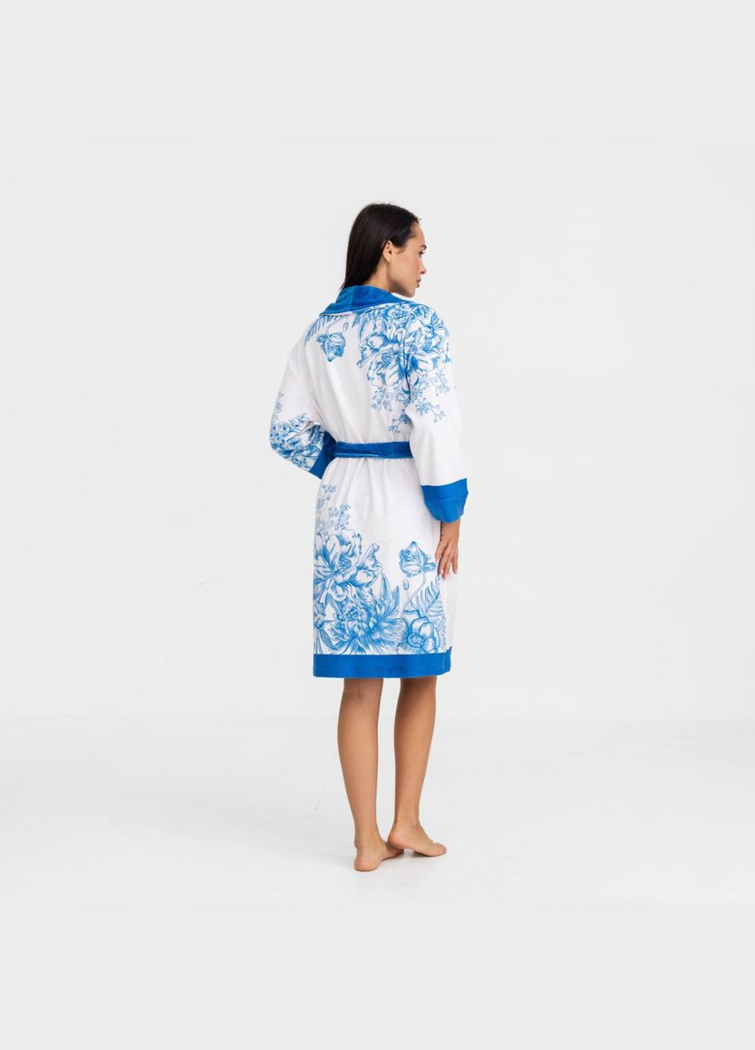 Халат жіночий з плюшевого велюру ексклюзивний Mirami 18295 L-XL FlexDress (336873650)